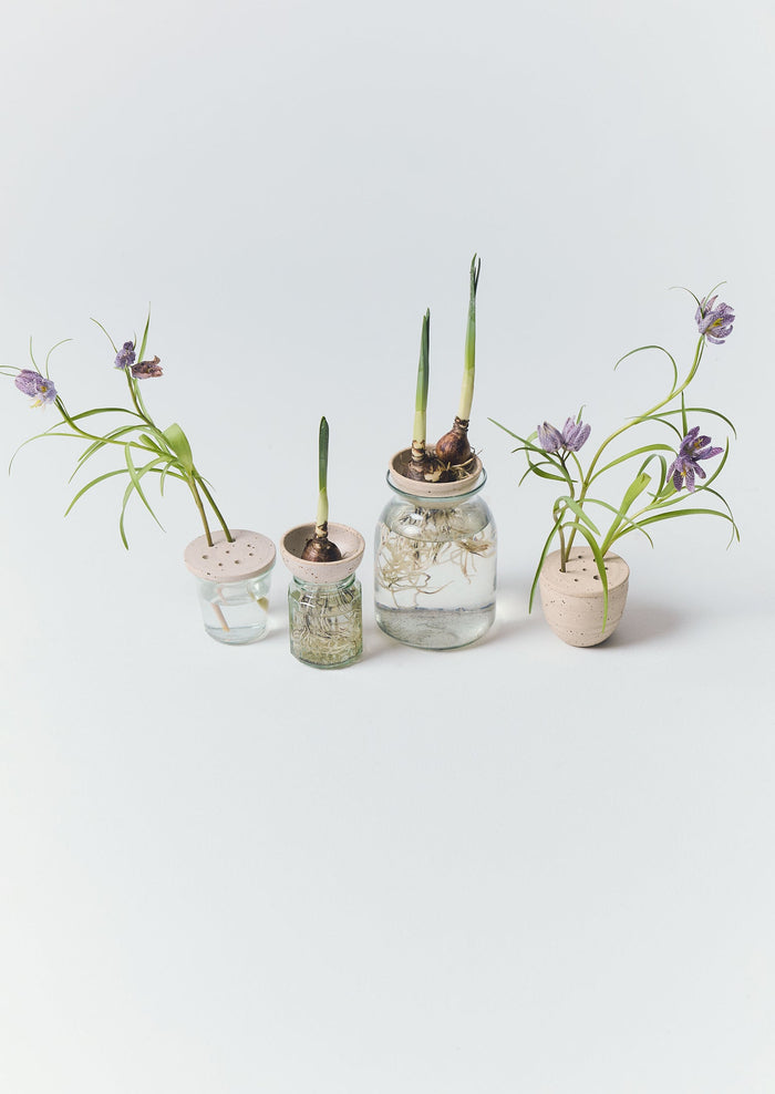 Eleanor Torbati Ceramic Flower Disc | Cream