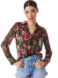 ELOISE BUTTON DOWN - CHERI FLORAL