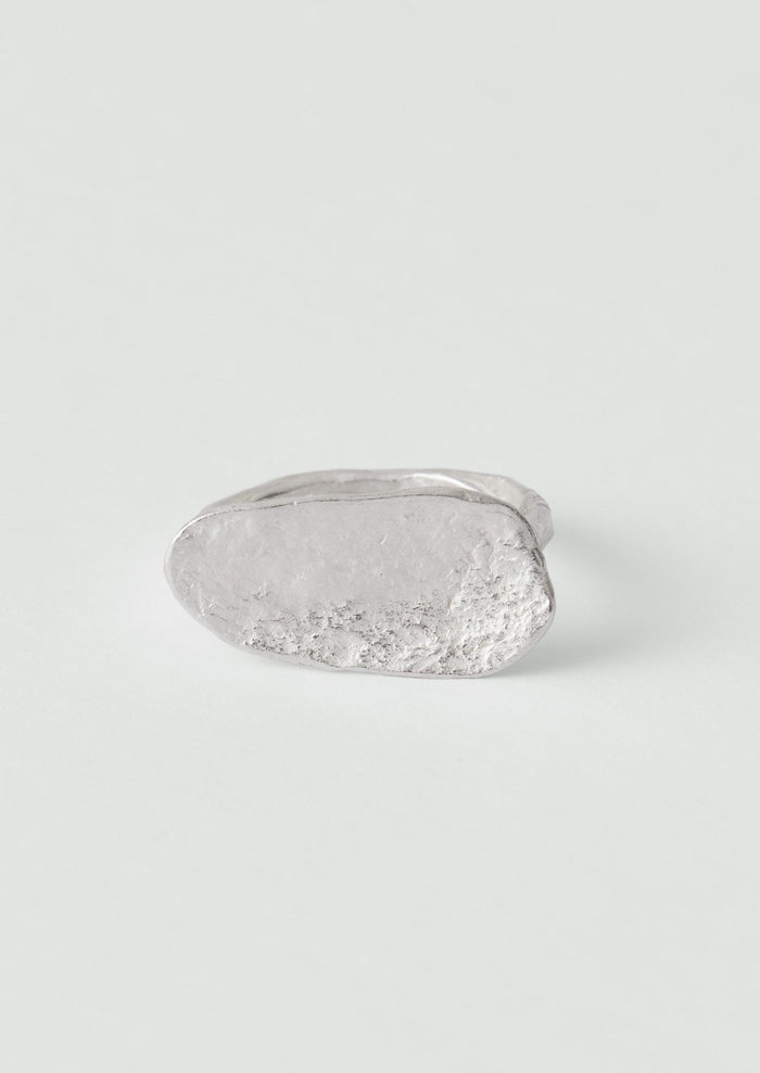 Emily Nixon Quoit Silver Ring | Silver