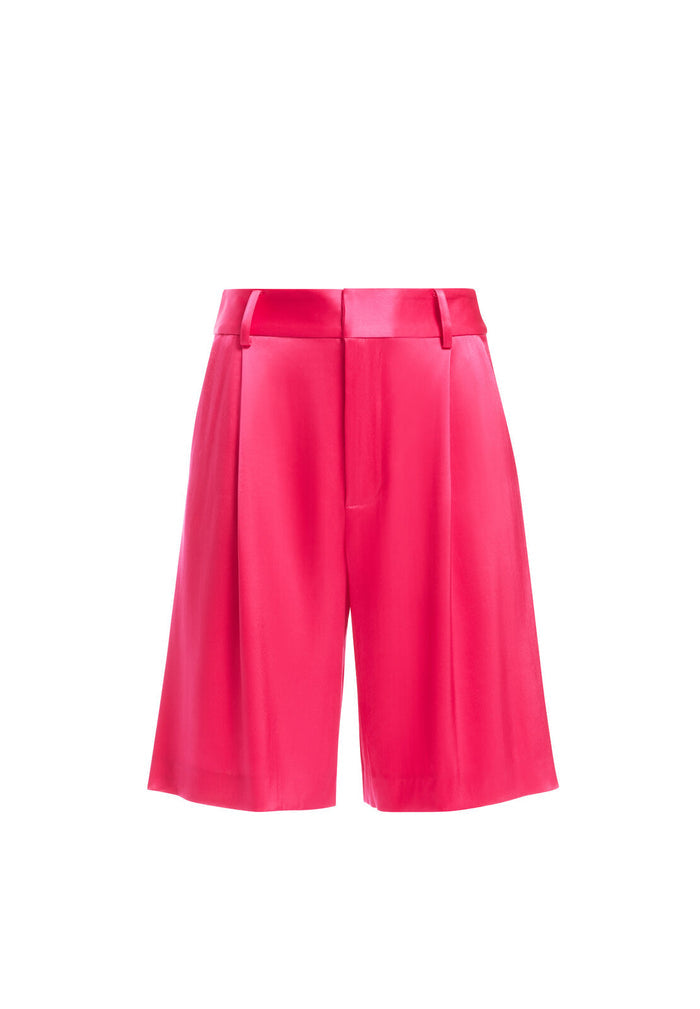 ERIC HIGH WAISTED BERMUDA SHORT - WILD PINK