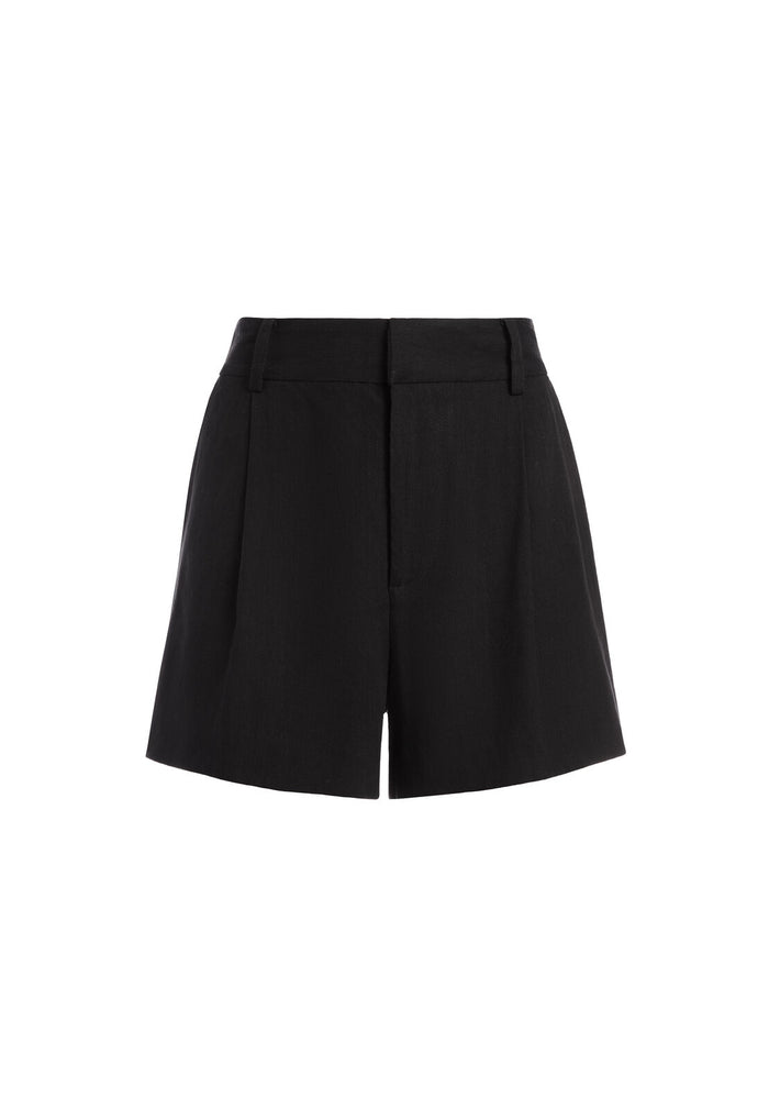 ERIC HIGH WAISTED SHORT - BLACK