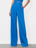 ERIC LINEN PANT - TRUE BLUE