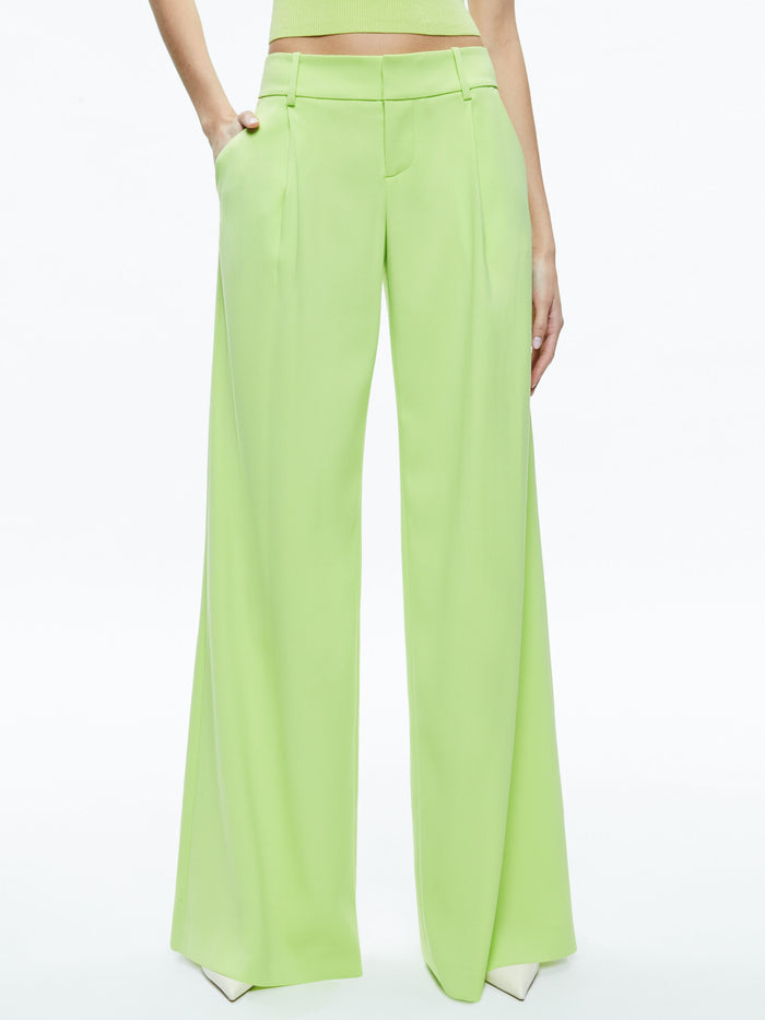 ERIC LOW RISE PANT - SHARP GREEN