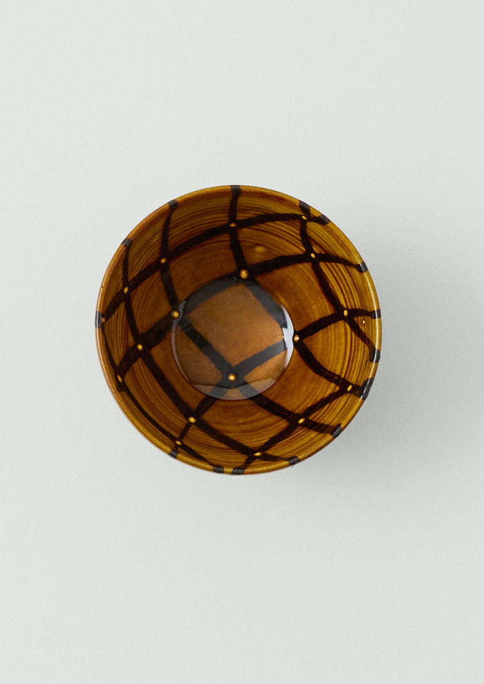Erica Taylor Low Slipware Bowl | Honey