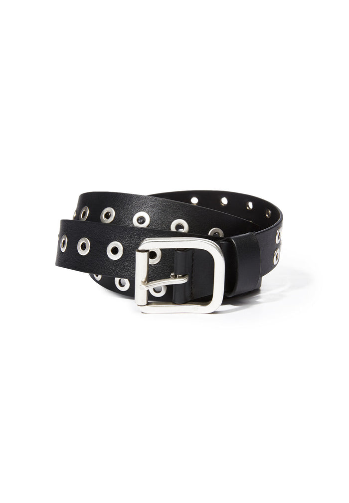 EVE DOUBLE WRAP  BELT - BLACK