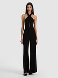 EVELINA HALTER JUMPSUIT