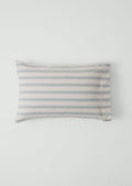 Fjord Flannel Stripe Cotton Pillowcase Set | Washed Blue/Ecru