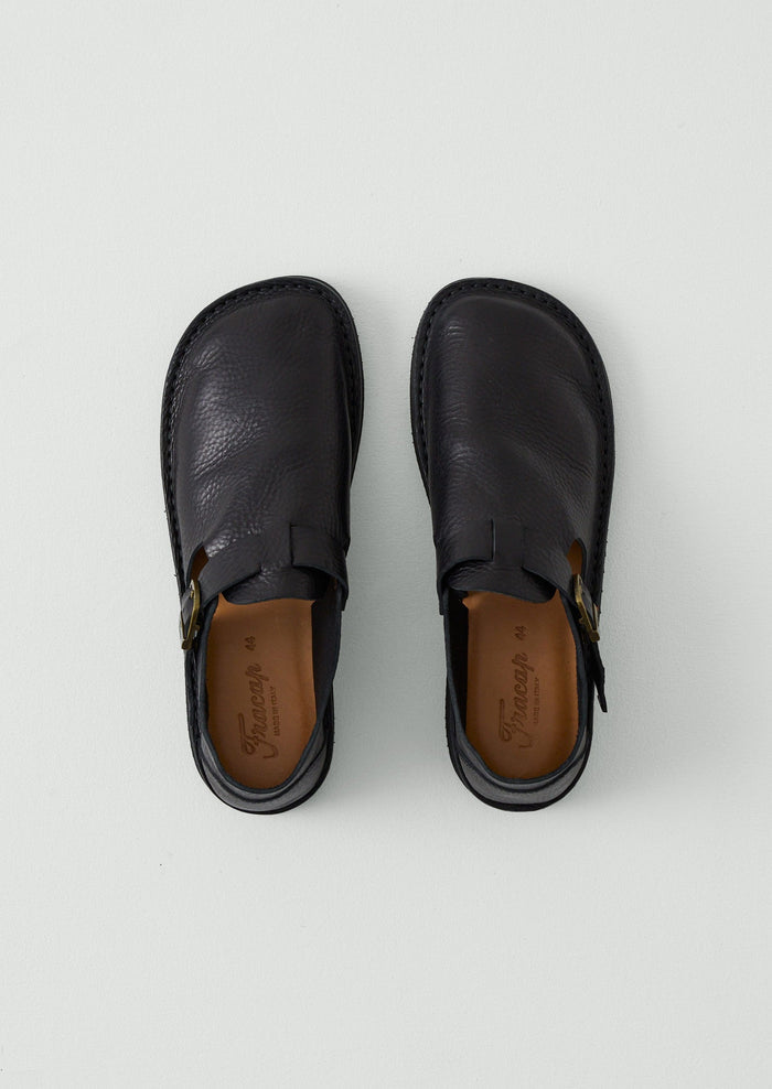 Fracap Leather Shoes | Black