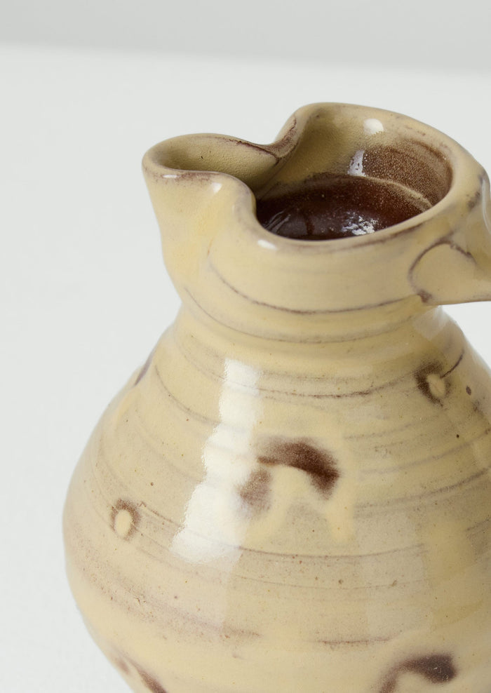 Frances Savage Milk Jug | Cream/Terracotta