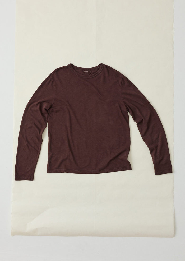 Frank Cotton Long Sleeve Tee | Rich Earth