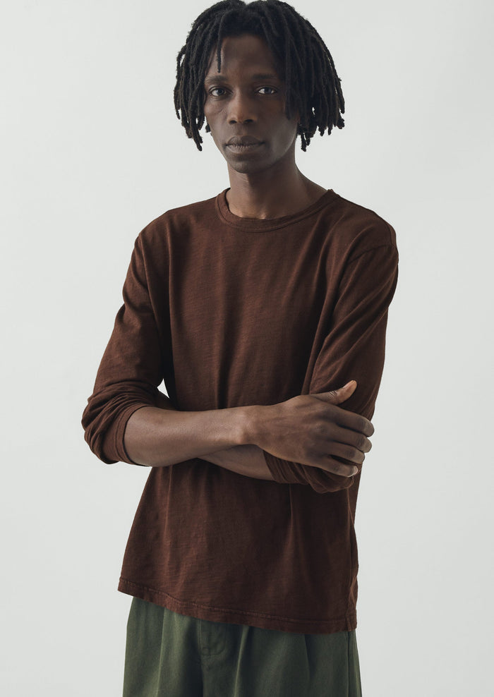 Frank Cotton Long Sleeve Tee | Rich Earth
