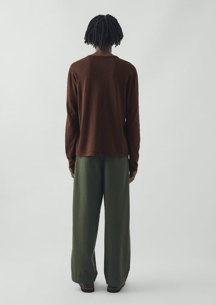 Frank Cotton Long Sleeve Tee | Rich Earth