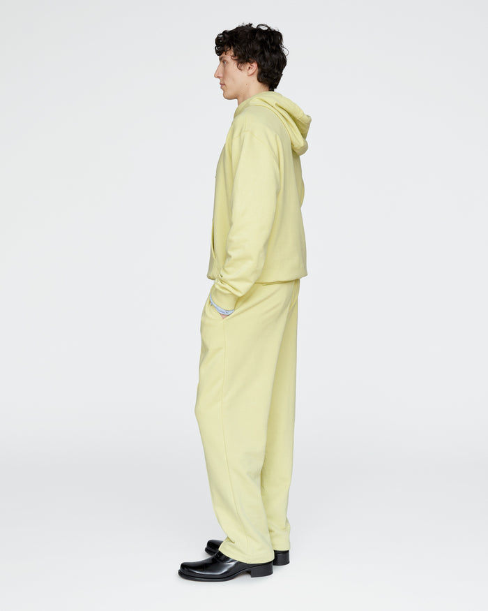 French Terry Straight Leg Sweatpants - Mellow Yellow
