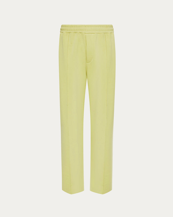 French Terry Straight Leg Sweatpants - Mellow Yellow