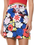 FREYA FLORAL MINI SKIRT - ONE LOVE FLORAL/OFF WHT