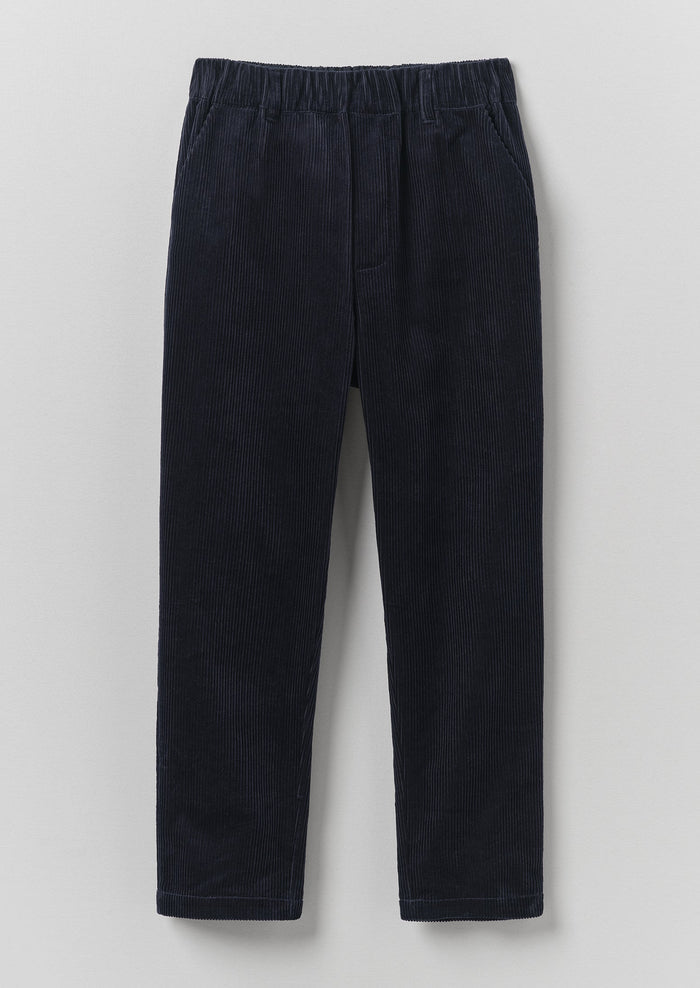 Gabi Cord Pull On Pants | Dark Navy