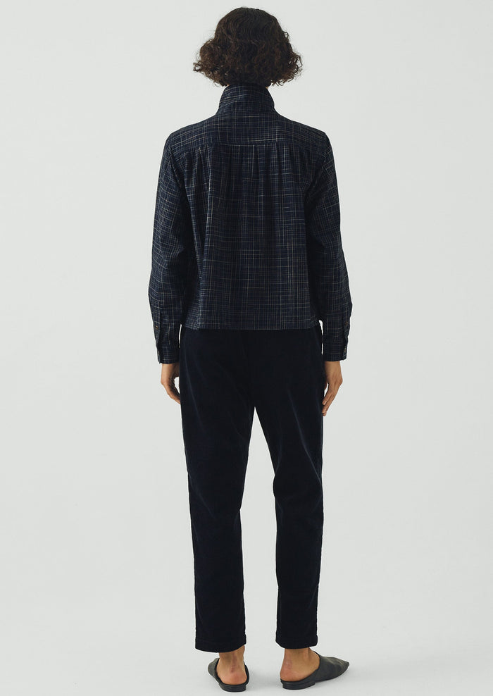 Gabi Cord Pull On Pants | Dark Navy
