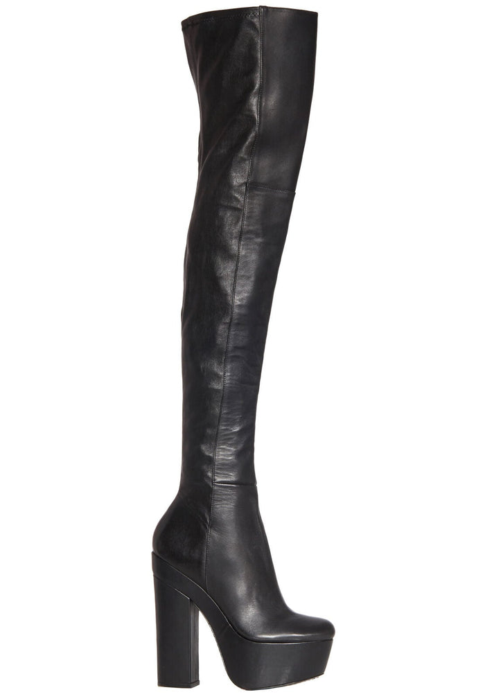GENEVA GLOVE NAPPA - BLACK