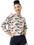GLEESON PRINTED PULLOVER - MULTI