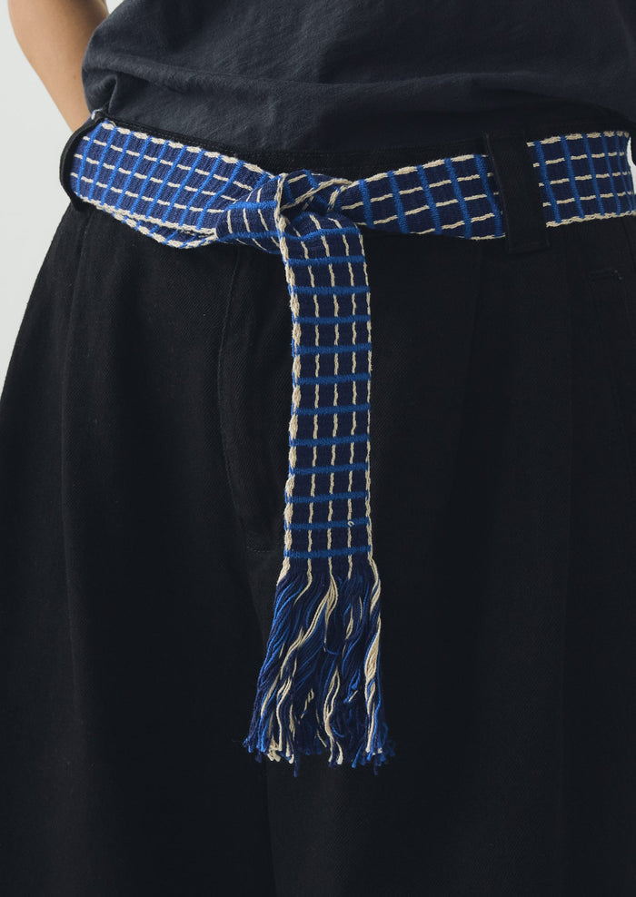Guanabana Hand Woven Belt | Midnight/Multi