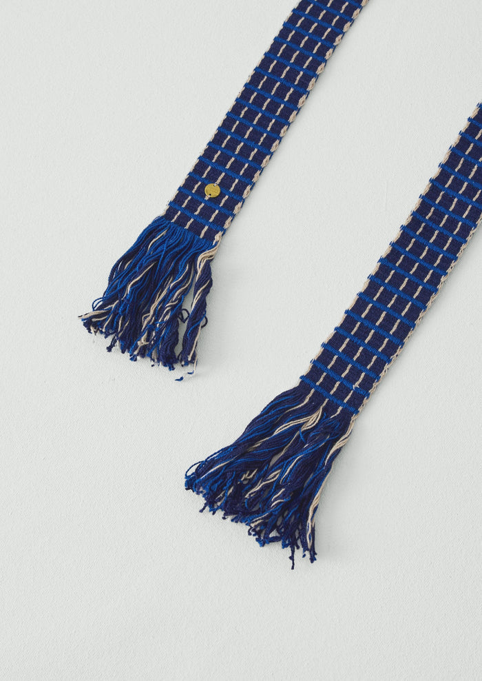 Guanabana Hand Woven Belt | Midnight/Multi