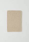 Hand Knitted Cotton Bath Mat | Ecru