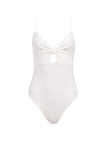 HARLEY RUCHED BODYSUIT - OFF WHITE