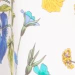 HARMONY FLORAL MIDI DRESS - GARDENIA