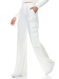 HAYES WIDE LEG CARGO PANT - WHITE