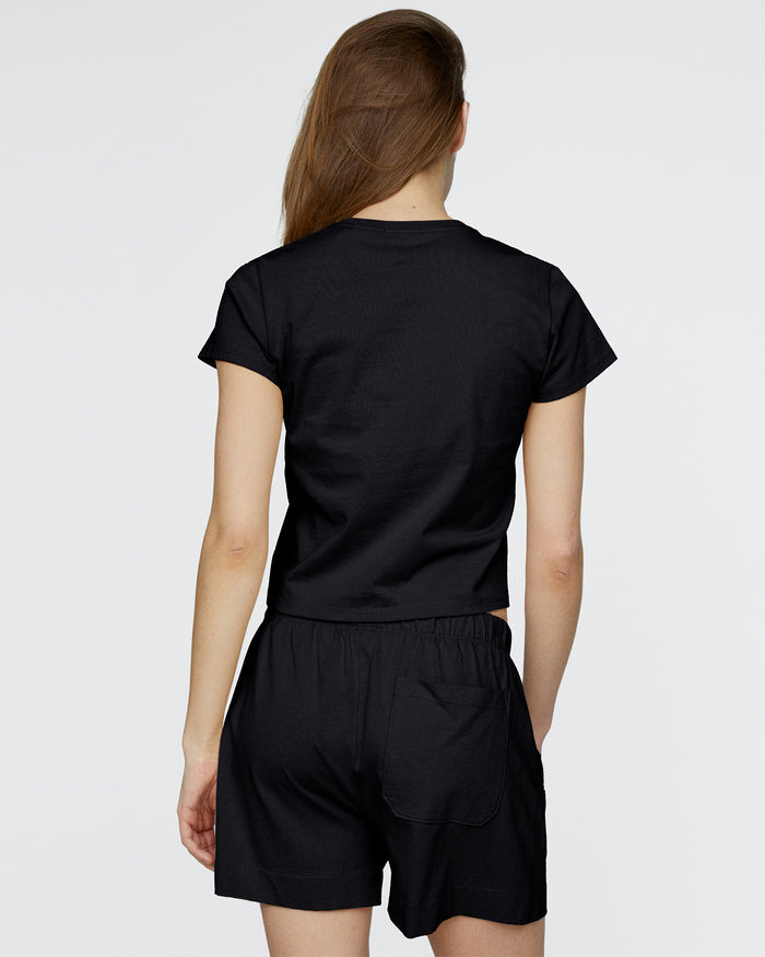Heavyweight Jersey Pre-School Boy Tee - Black