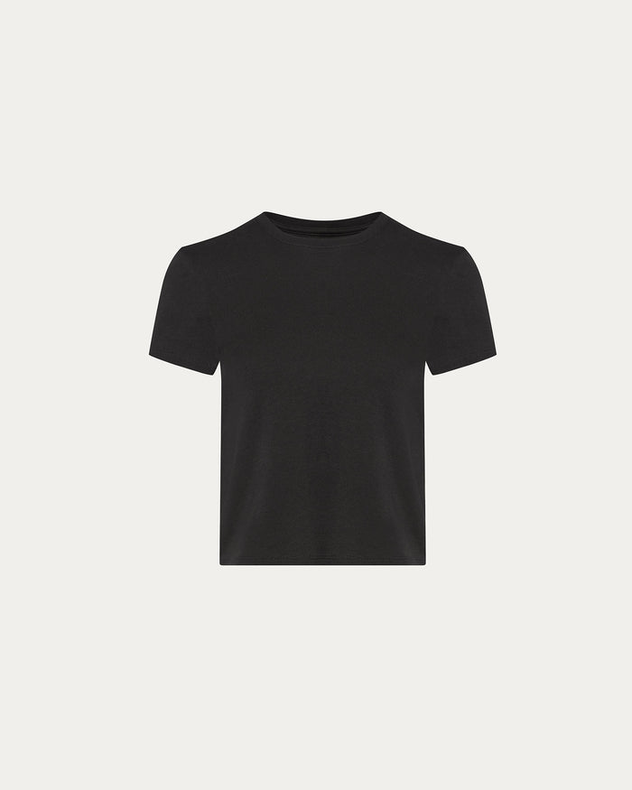 Heavyweight Jersey Pre-School Boy Tee - Black