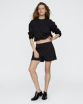 Heavyweight Jersey Pull On Shorts - Black
