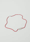 Helena Rohner Miyuki Oval Necklace | Tomato