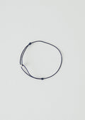 Helena Rohner Silver Bead Bracelet | Navy/Silver