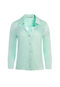 HOPE BUTTON DOWN BLOUSE - MINT