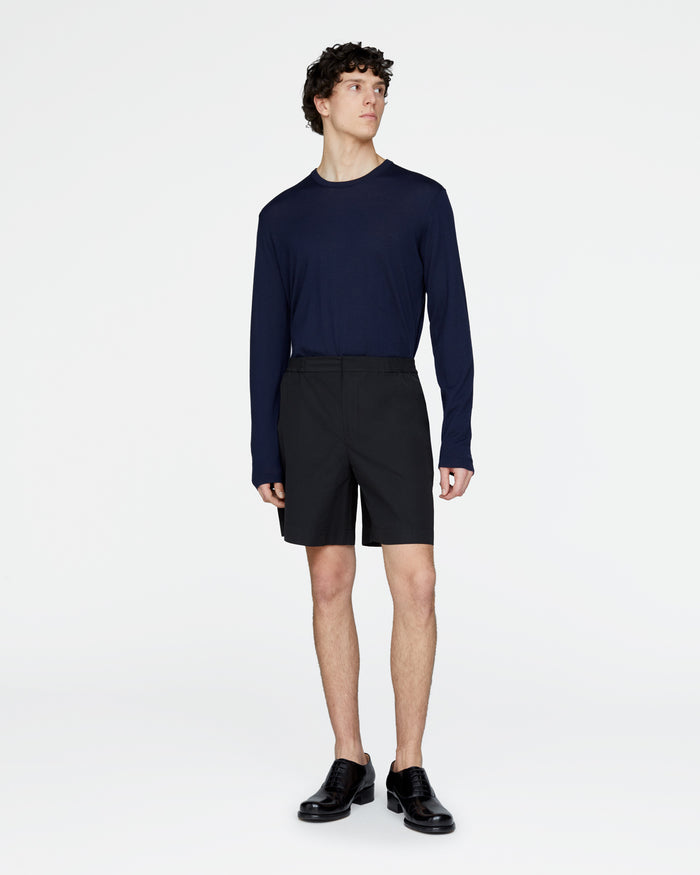 Hybrid Tech Pull-On Shorts - Black
