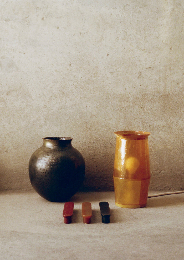 Jacob Marks Pine Resin Handle | Amber