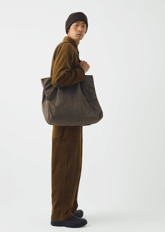 Kate Sheridan Giga Waxed Cotton Tote Bag | Bracken