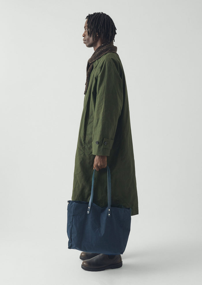 Kate Sheridan Waxed Canvas Tote | Midnight