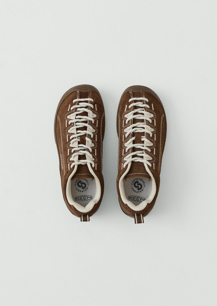Keen Jasper Suede Sneakers | Dark Earth/Birch
