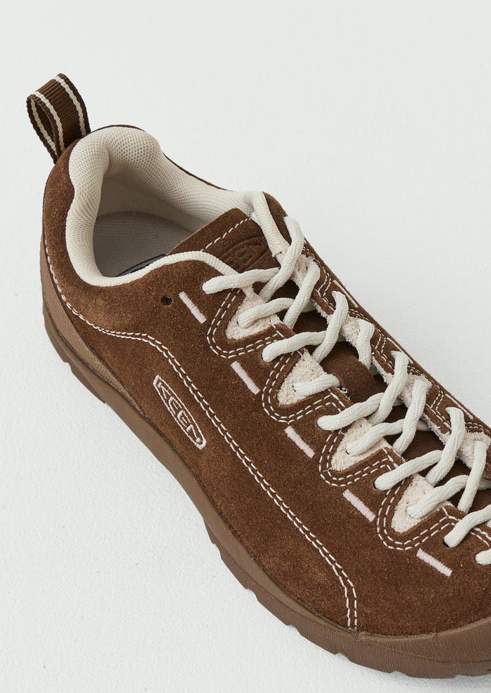 Keen Jasper Suede Sneakers | Dark Earth/Birch