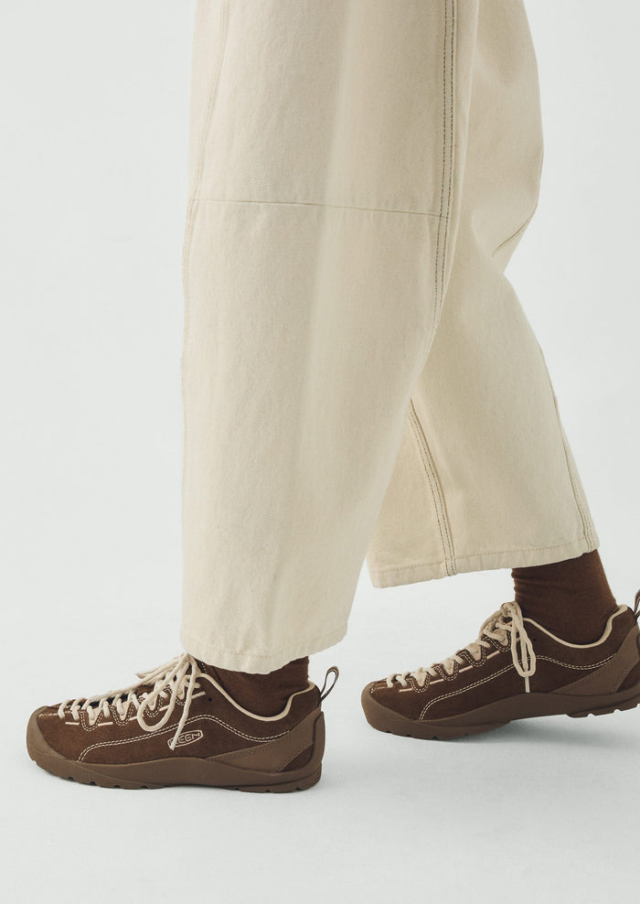 Keen Jasper Suede Sneakers | Dark Earth/Birch