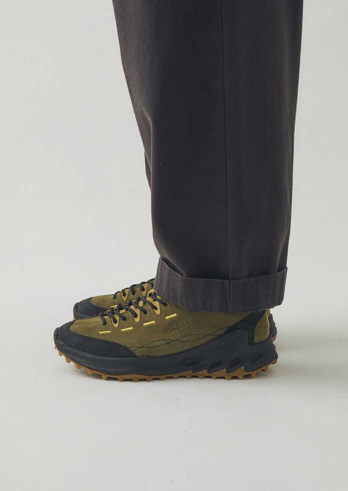 Keen Jasper Zionic Sneakers | Dark Olive/Khaki