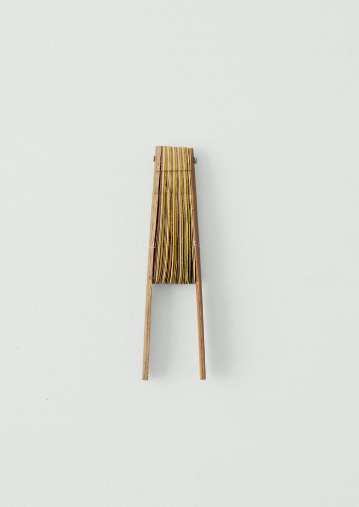 Khmer Fan | Carmine Red/Yellow
