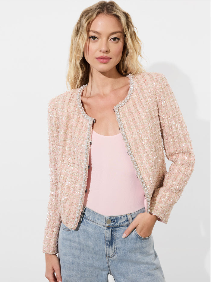 KIDMAN JACKET - PEARL BLUSH