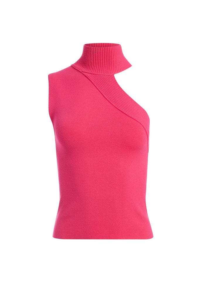 KIKI CUT OUT TANK - WILD PINK