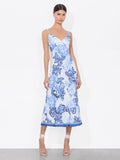 KIRO SLIP DRESS - SCROLL SYMPHONY