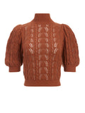 KYOKO TURTLENECK PULLOVER - CAMEL