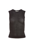 LAINE CREW NECK PULLOVER - BLACK