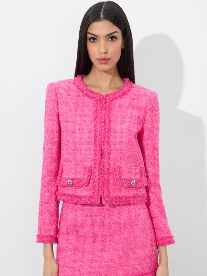 LANDON JACKET - WILD PINK
